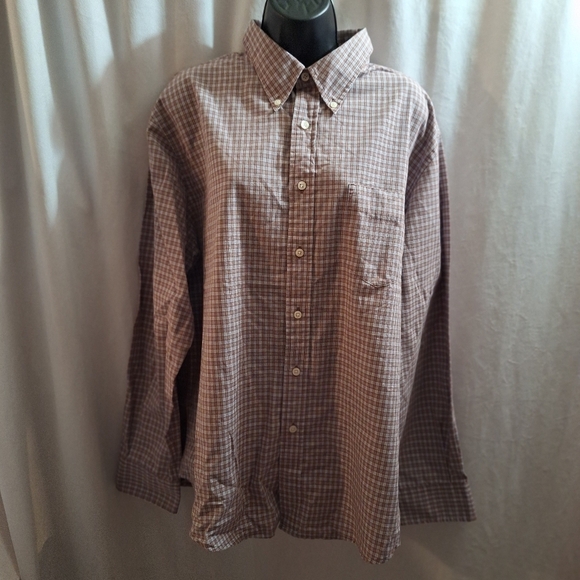 Dockers plaid button-down shirt XL - Picture 1 of 5